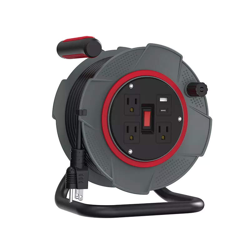 3outlets USB -plastist nöörirull 45 jalga