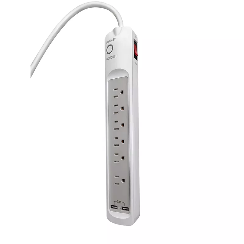 6 pistikupesa USB 2.4a toitejuhe