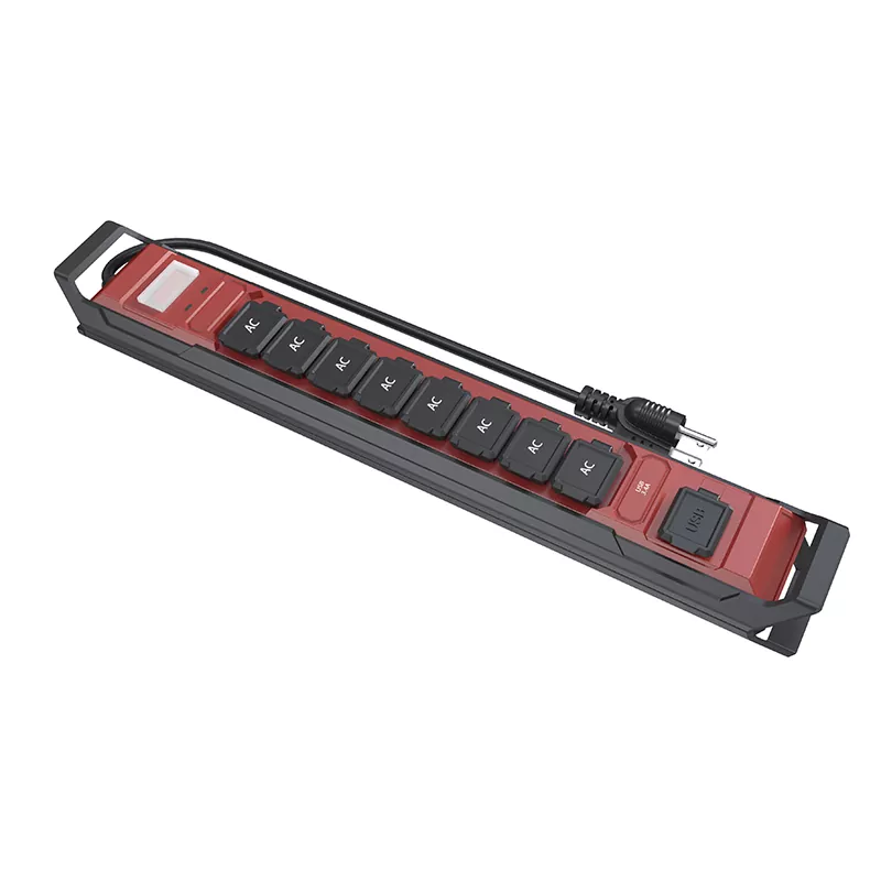 8 pistikupesa Veekindel USB-pistikupesa